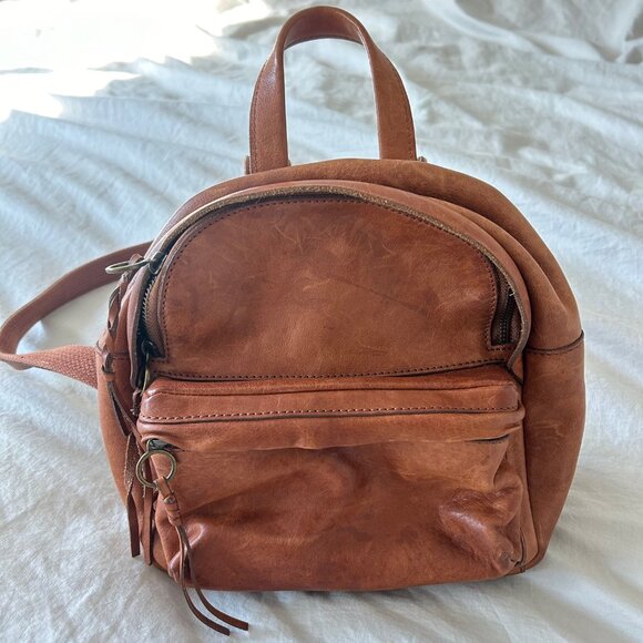 Madewell The Lorimer Backpack Mini - English Saddle - Picture 1 of 9